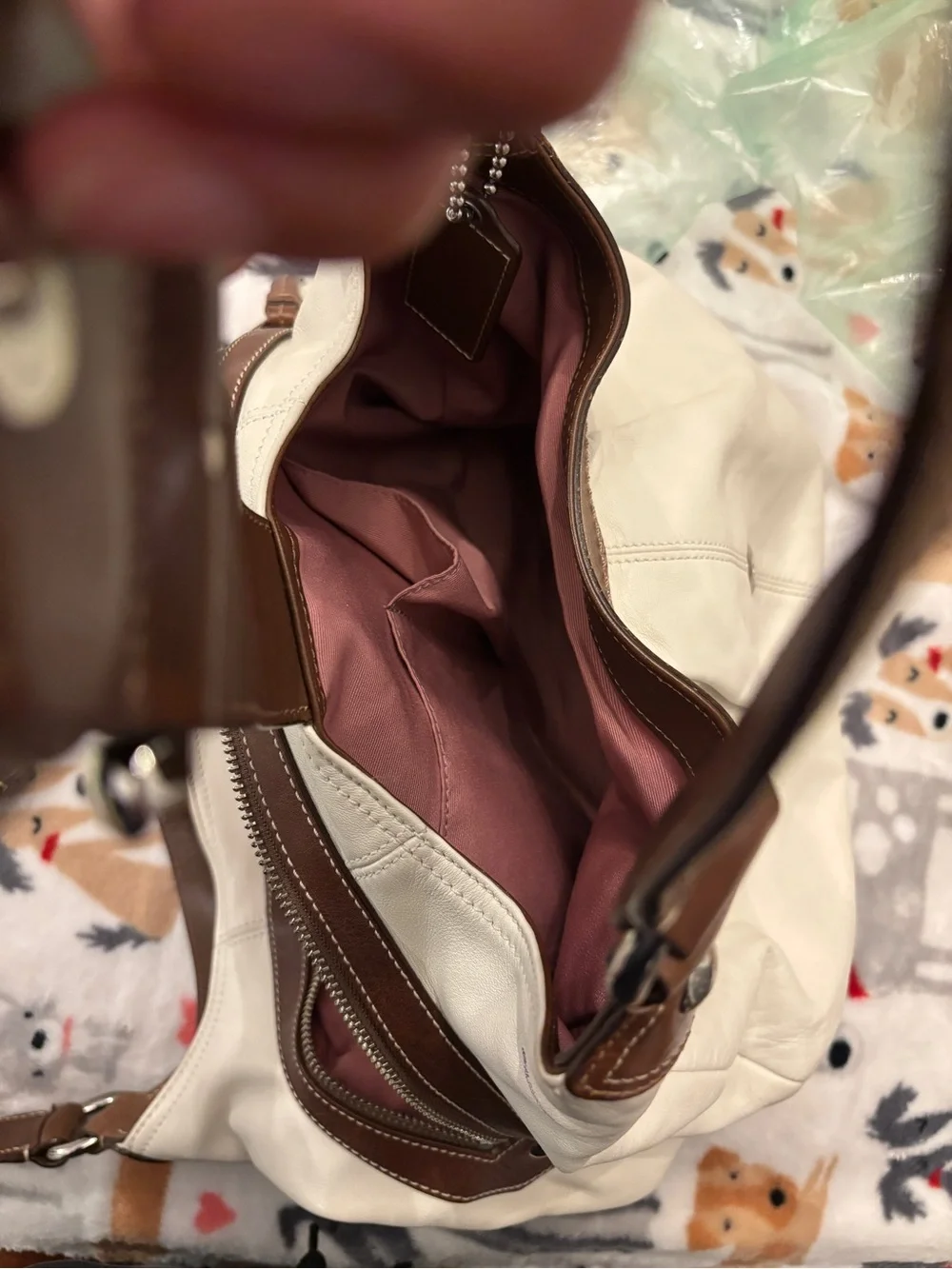 Vintage Coach Lynn hobo purse bag